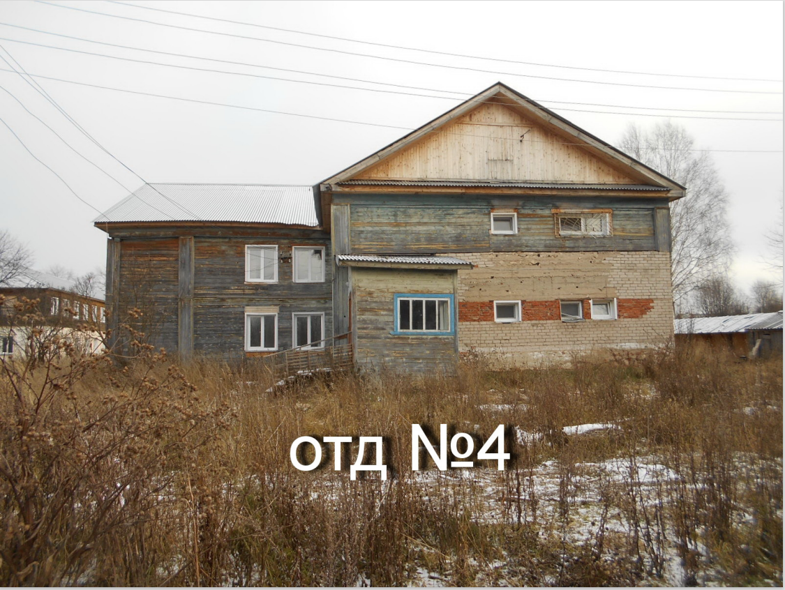 Здание лечебного корпуса, Кировская область, Советский район, д. Грехово