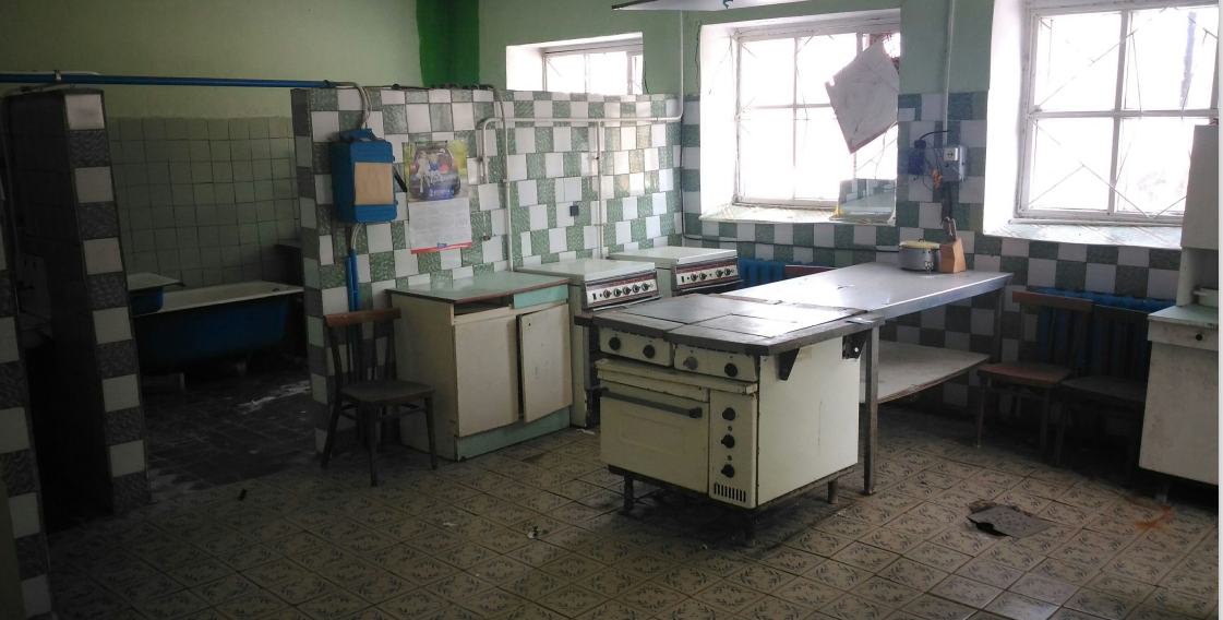 Здание пищеблока КОГБУЗ "Куменская ЦРБ", Кировская область, Куменский район, с. Вожгалы, ул. Советская, д. 6