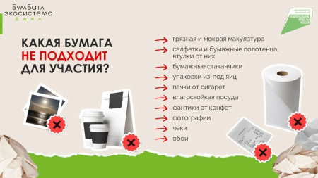 О Национальном проекте "Всероссийская акция по сбору макулатуры "БумБатл"