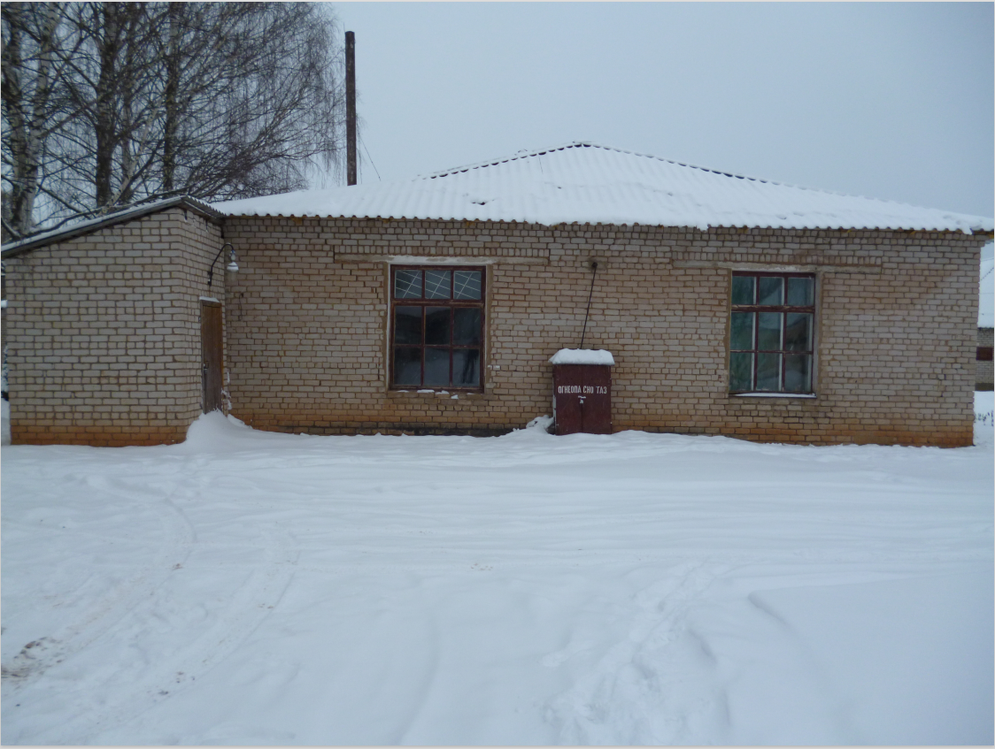 Здание пищеблока, Кировская обл., пгт Богородское, ул. Коммуны, д. 9