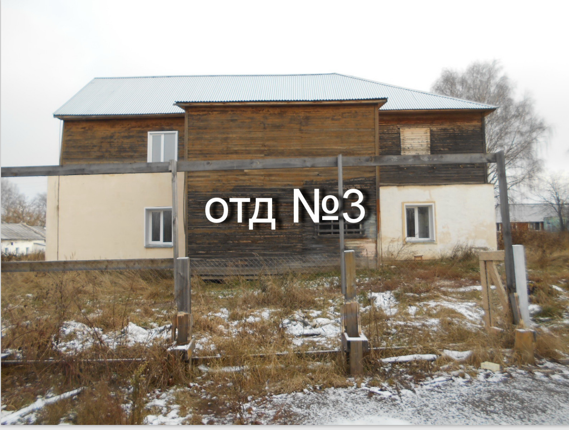 Здание лечебного корпуса, Кировская область, Советский район, д. Грехово